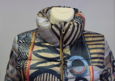 Dolcezza Jacke Farbe beige mit Muster