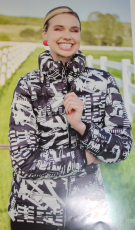 Dolcezza Jacke schwarz/wei