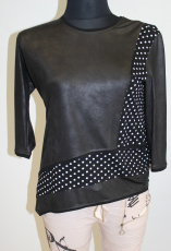 Shirt schwarz mit Loop