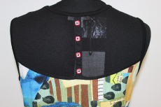 Dolcezza Kleid ohne Arm gelb/grn