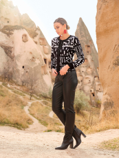 Dolcezza Jacke schwarz/wei