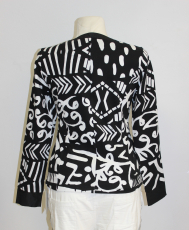 Dolcezza Jacke schwarz/wei