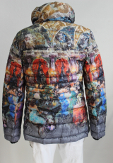 Dolcezza Steppjacke Druck Ballsaal