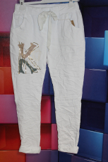 Jogpants GlamStyle wei Druck K