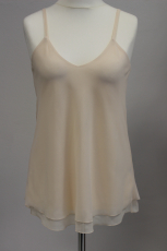 Top Spaghettitrger beige