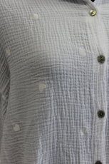 Bluse Be`lieve wei mit Herzchen