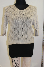 Feinstrickpulli Farbe beige