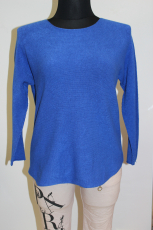 Langarmpullover royalblau