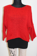 Strickpullover Crist`l Big Size rot