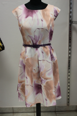 Kleid Gotta wei/beige/lila