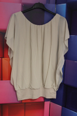 Bluse Dressplaner beige