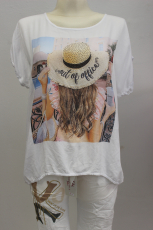 T-Shirt Druck out of office