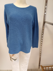Langarmpullover Dressplaner blau