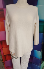 Langarmpullover Dressplaner beige