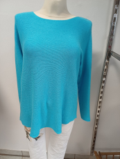 Langarmpullover Dressplaner t�rkisblau