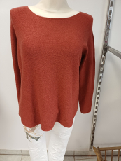 Langarmpullover Dressplaner rostrot