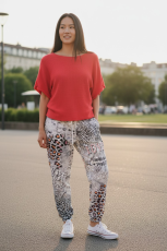 Dressplaner Kurzarm-Pulli rot