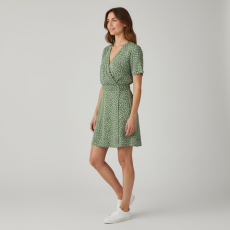 Dressplaner Kurzarm-Kleid Bl�mchen gr�n