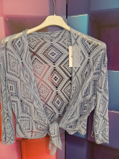 Kurz-/Boleroj�ckchen jeansblau