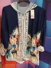 leichte Jacke schwarz Bild Venedig