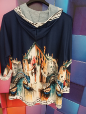 leichte Jacke schwarz Bild Venedig