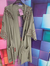 Fetzenjacke olivgr�n
