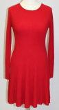 Strickkleid rot