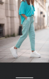 Bastet Fashion Leinenhose mint