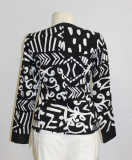 Dolcezza Jacke schwarz/wei�