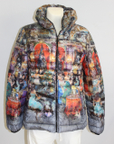 Dolcezza Steppjacke Druck Ballsaal