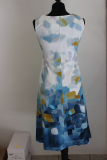 Dolcezza Kleid ohne Arm wei�/blau/gelb