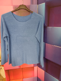 Langarmpullover Livia blau