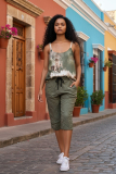 Shorts Dressplaner oliv