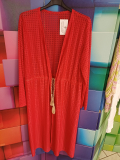 Longjacke d�nn Farbe rot