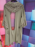 Fetzenjacke olivgr�n