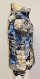 Dolcezza Jacke Winter blau/wei/schwarz/beige