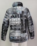 Dolcezza Jacke Winter wei/eisblau