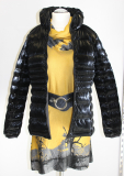 Dolcezza Steppjacke Winter schwarz Lack