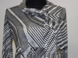 Nicolette Shirt/Tunika Hewitt Print grey