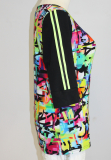 Shirt Vanessa Style Kurzarm neonbunt