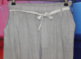 Bastet Fashion Leinenhose beige