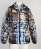 Dolcezza Steppjacke Druck Vgel