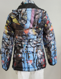Dolcezza Steppjacke Druck Vgel