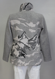 Dolcezza Jacke grau Druck Ski
