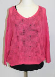 Feinstrickpulli fuchsia