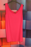 Top mittellang pink