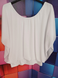 Bluse Dressplaner wei