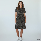 Dressplaner Kurzarm-Kleid Bl�mchen blau