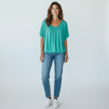 Dressplaner Carmen-Bluse/Shirt t�rkisgr�n