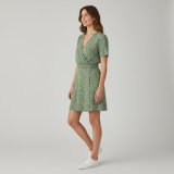 Dressplaner Kurzarm-Kleid Bl�mchen gr�n